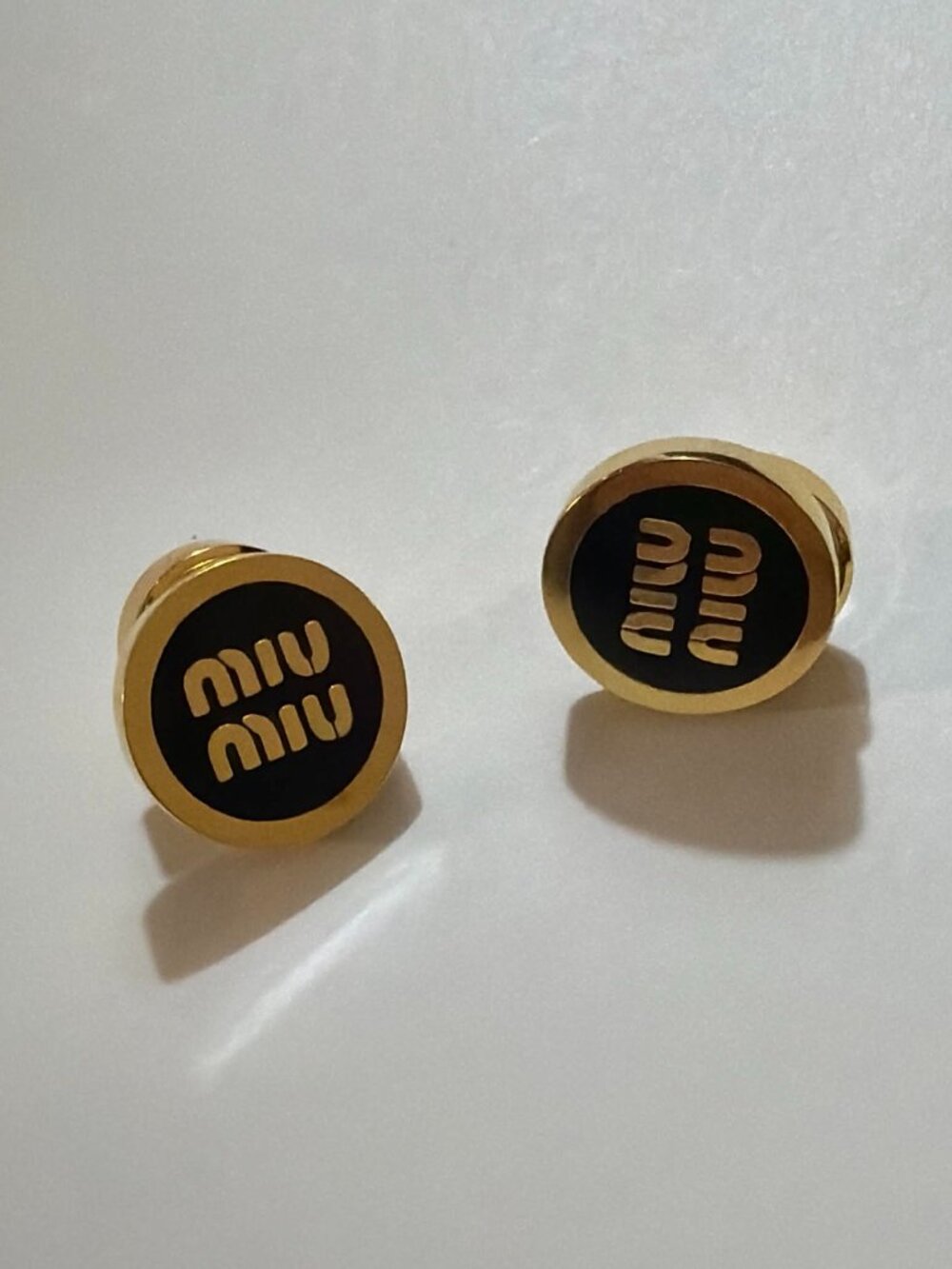Miu Miu WomenEnameled Metal Earrings